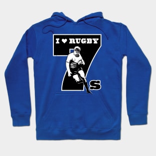 I Love Rugby Sevens Hoodie